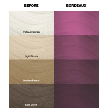 צבע שיער בורדו Bordeaux