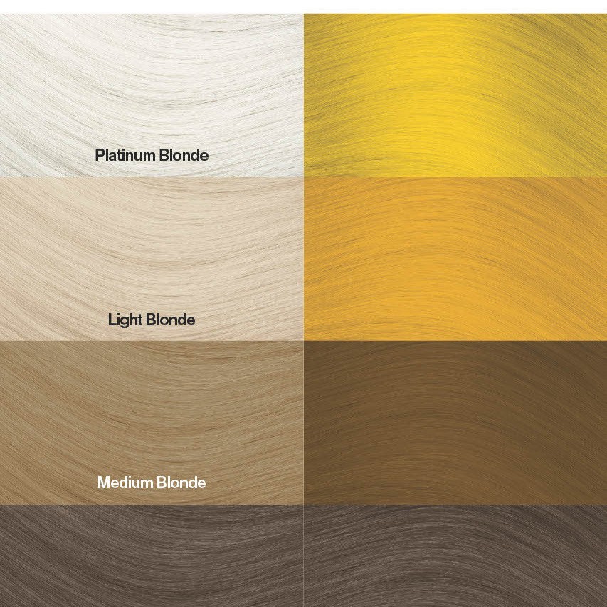 צבע שיער צהוב קנרית Canary Yellow