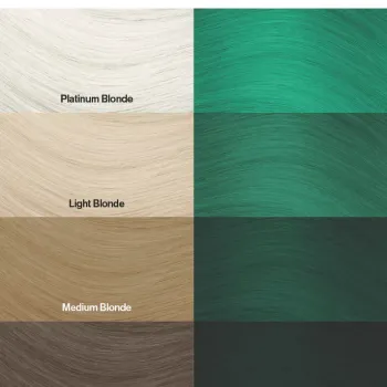 צבע שיער ירוק אמרלד Emerald Green