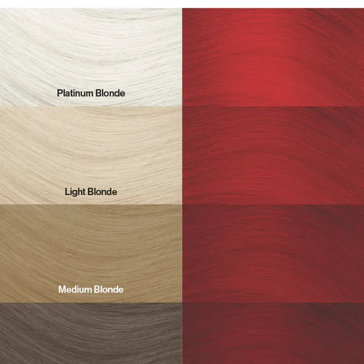 צבע שיער אדום Fire