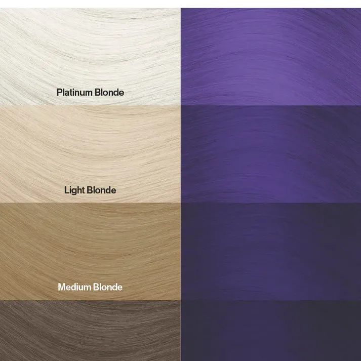 צבע שיער סגול הוט פרפל Hot Purple