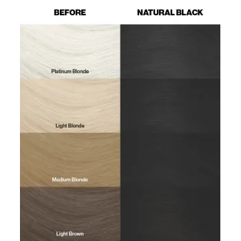 צבע שיער שחור טבעי Natural Black