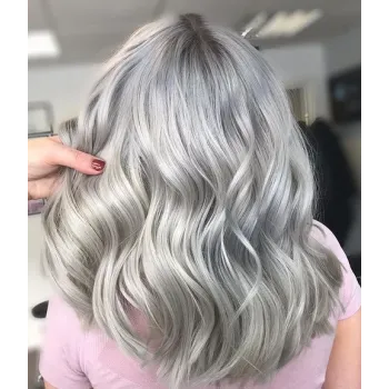  צבע שיער סילבר Silver
