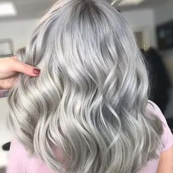  צבע שיער סילבר Silver