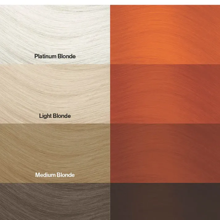 צבע שיער כתום אורנג' Orange