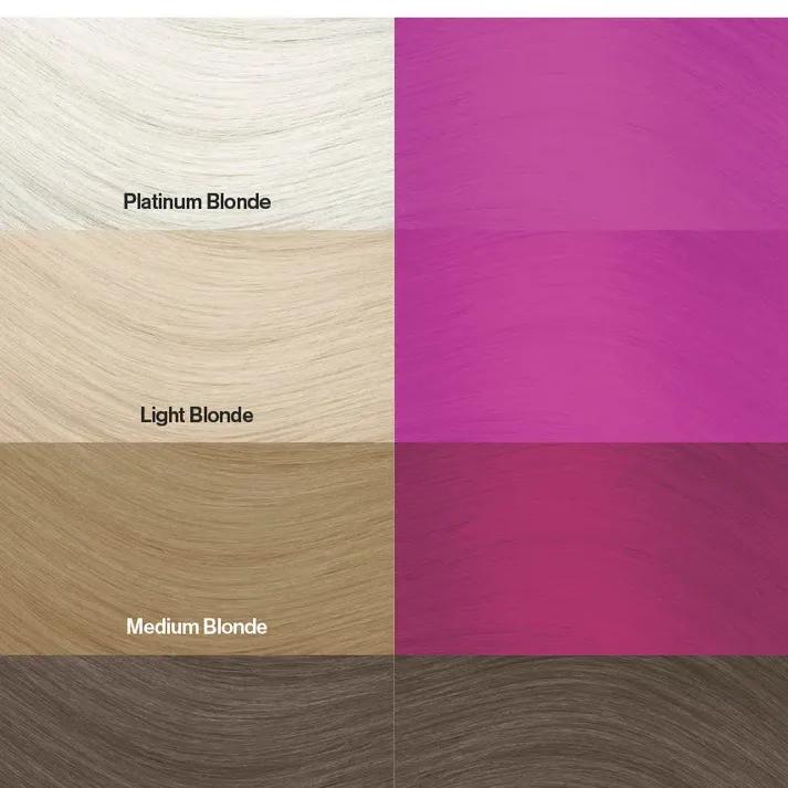 צבע שיער ורוד ניאון רבל UV Rebel