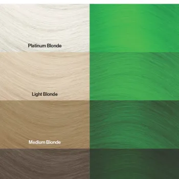 צבע שיער ירוק ניאון זוהר| Toxic UV