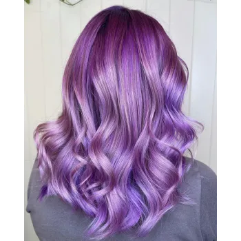 צבע שיער סגול הוט פרפל Hot Purple