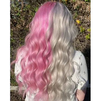 צבע שיער ורוד קנדי פלוס Candy Floss