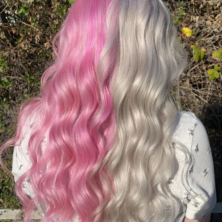 צבע שיער ורוד קנדי פלוס Candy Floss