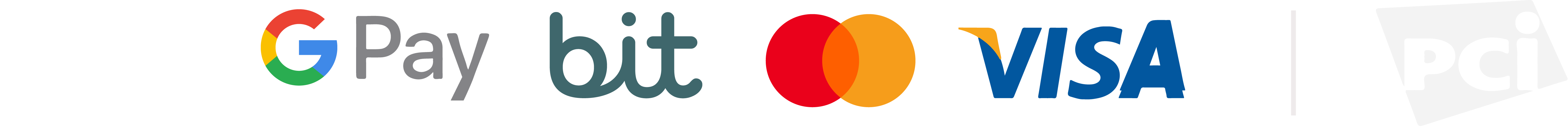 התשלום מאובטח בתקן PCI