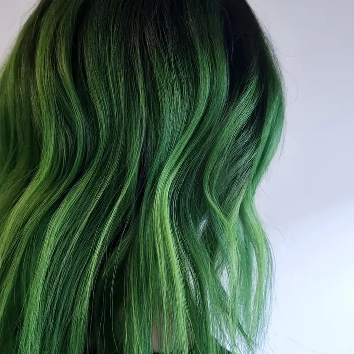 צבע שיער פיין גרין Pine Green