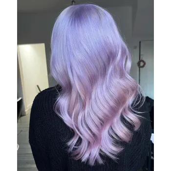 צבע שיער סגול לילך Lilac